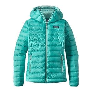 Patagonia Down Sweater Full-Zip Hooded Jacket XS